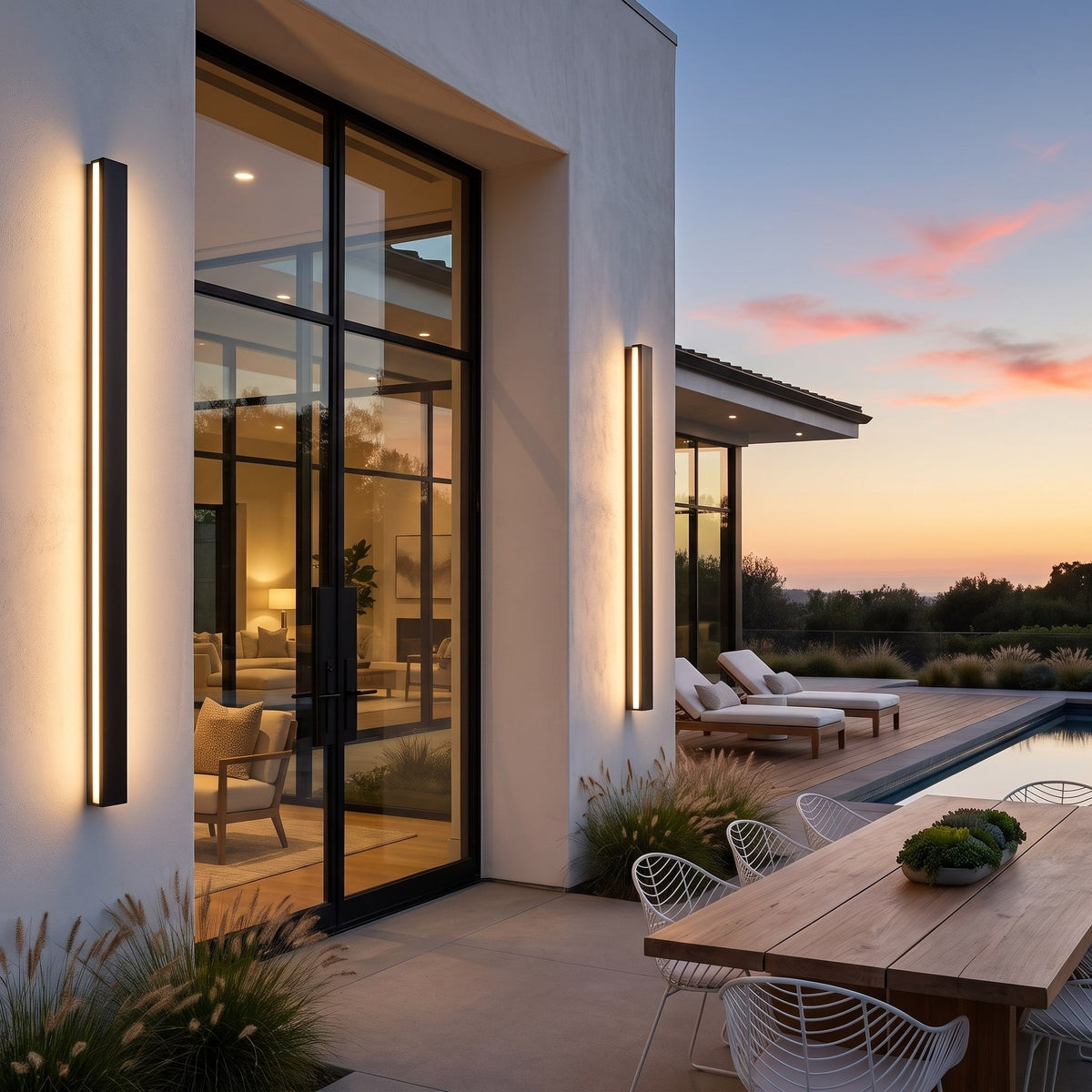 Modern Outdoor Wall Light