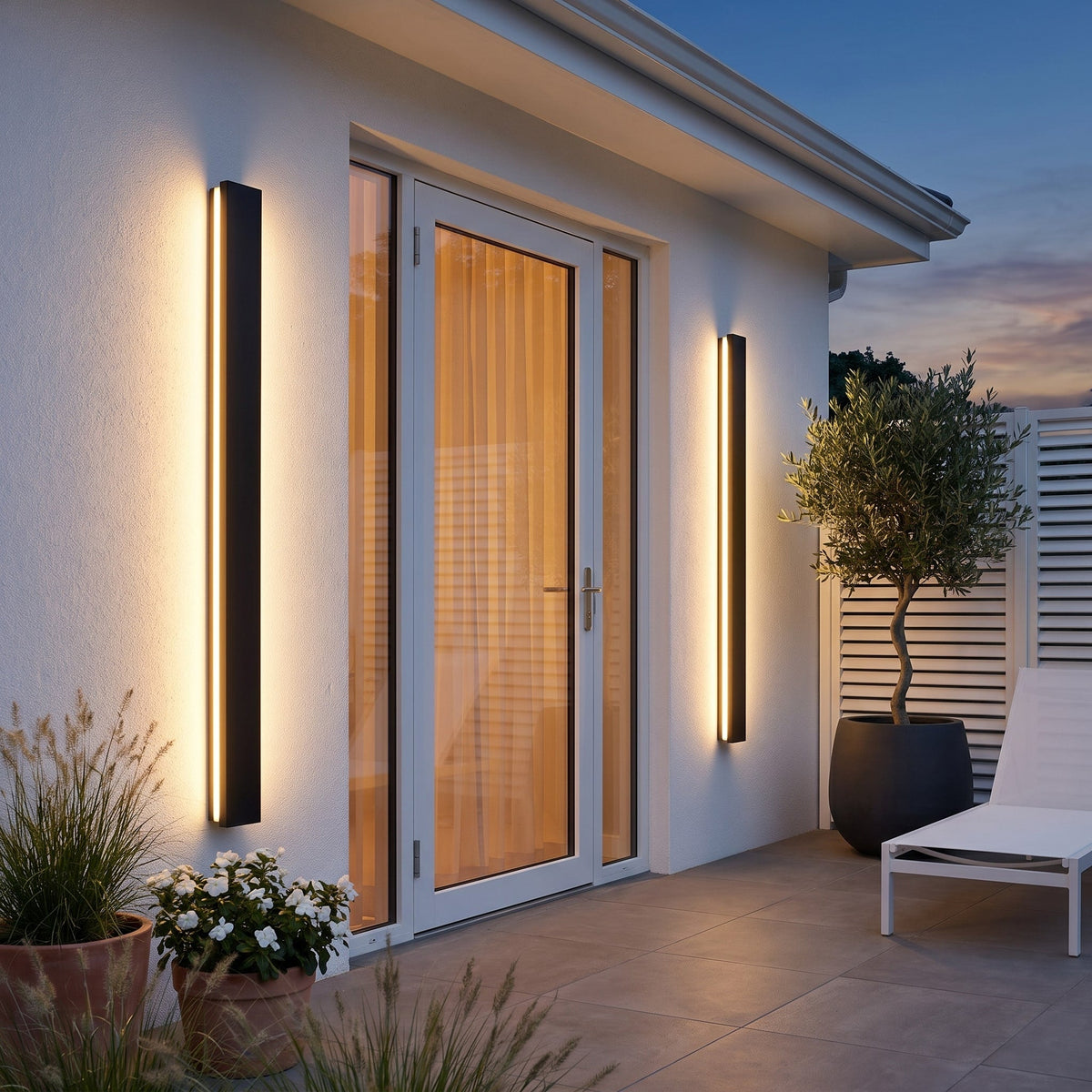 Modern Outdoor Wall Light