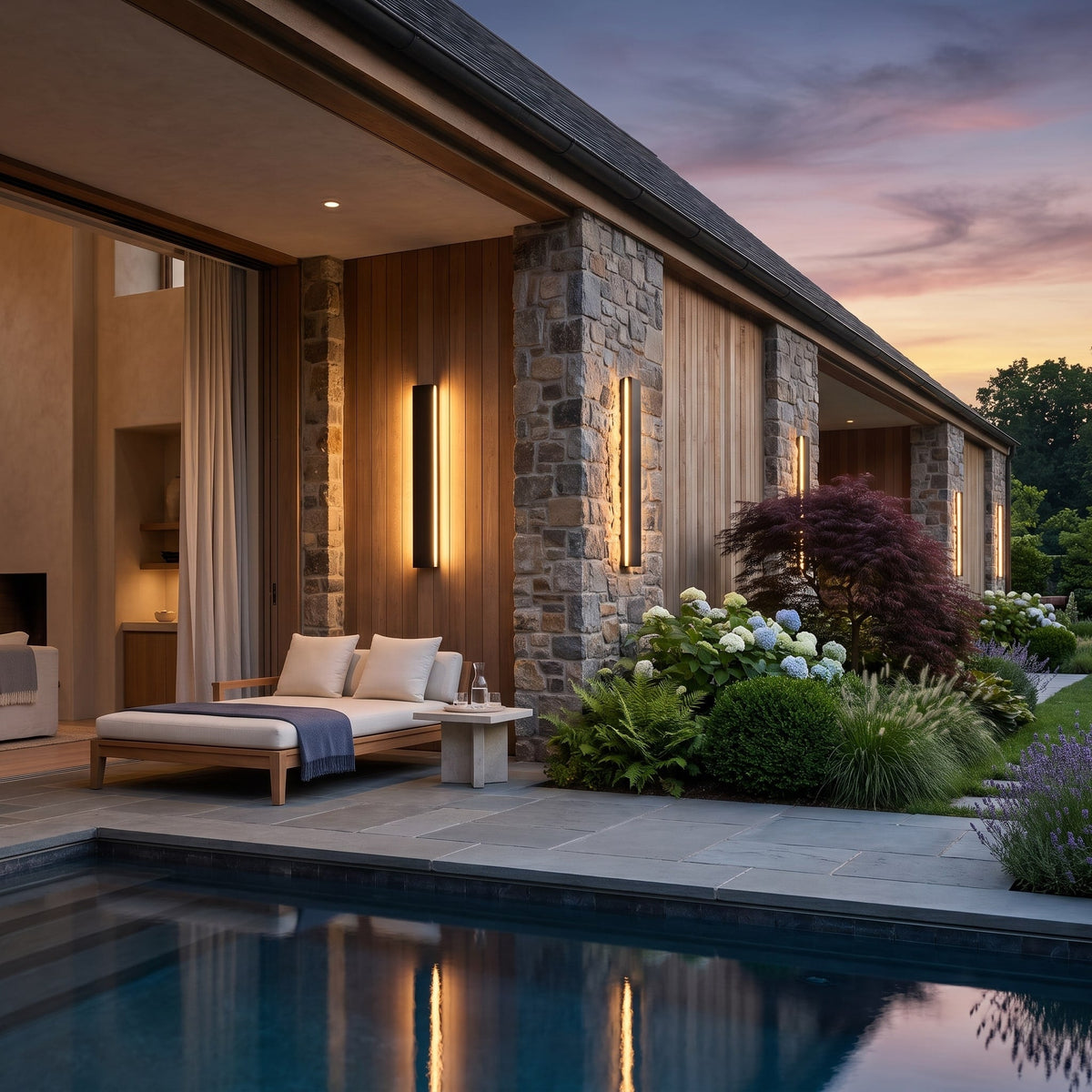 Modern Outdoor Wall Light