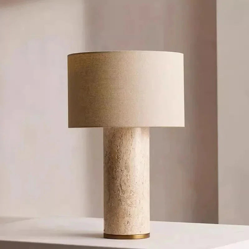 Jeane Cave Stone Table Lamp