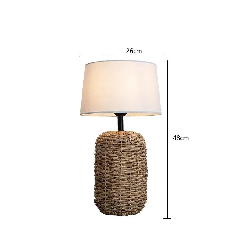 Lance Rattan Table Lamp