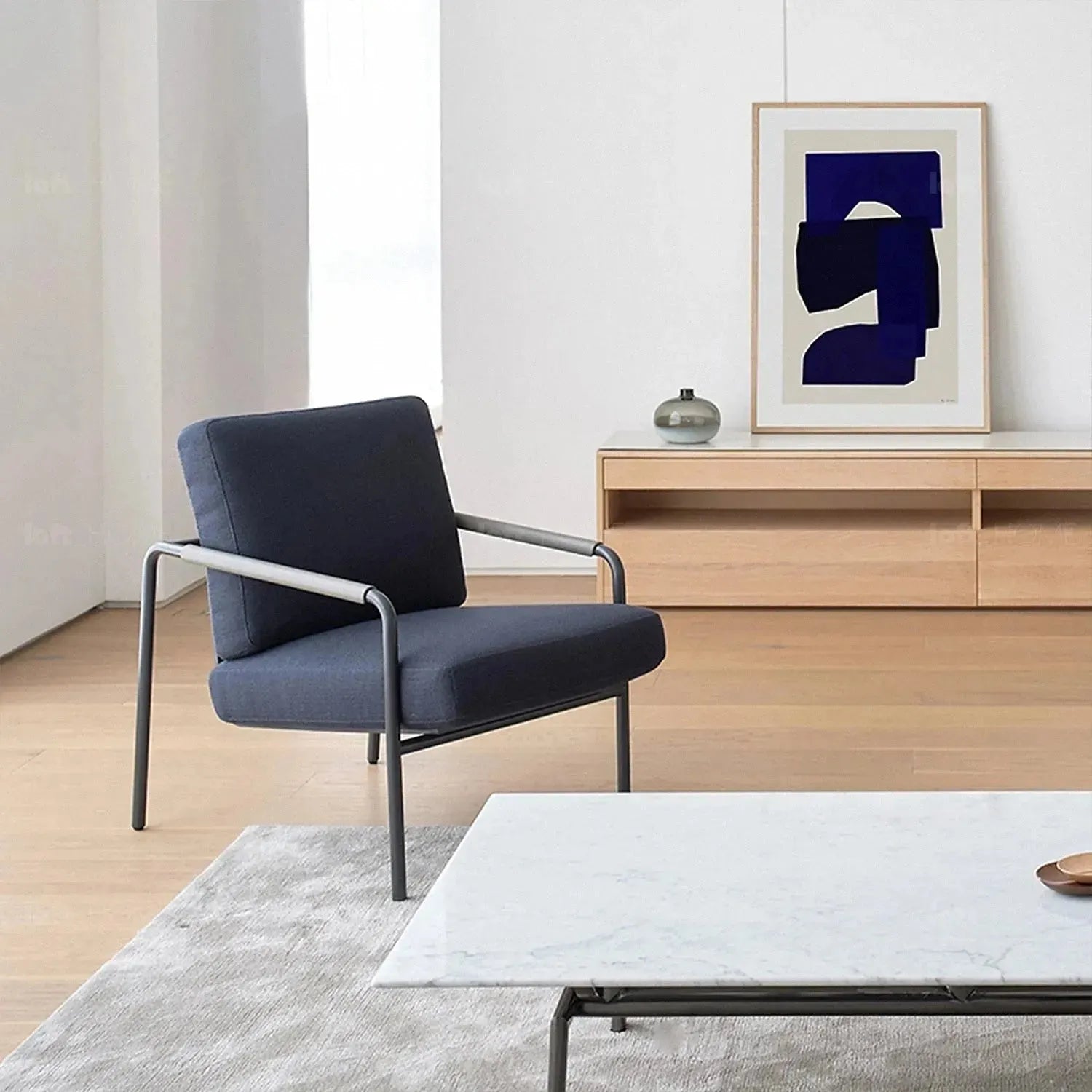 Bauhaus Fabric 1 Seater Sofa VEMB