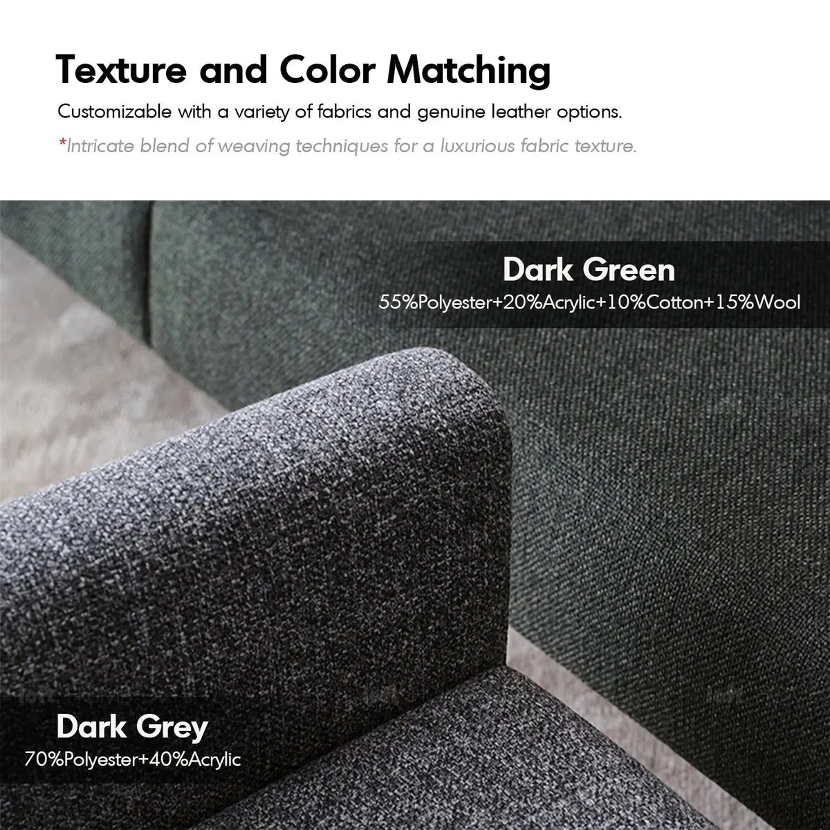 Minimalist Fabric 2 Seater Sofa ANN