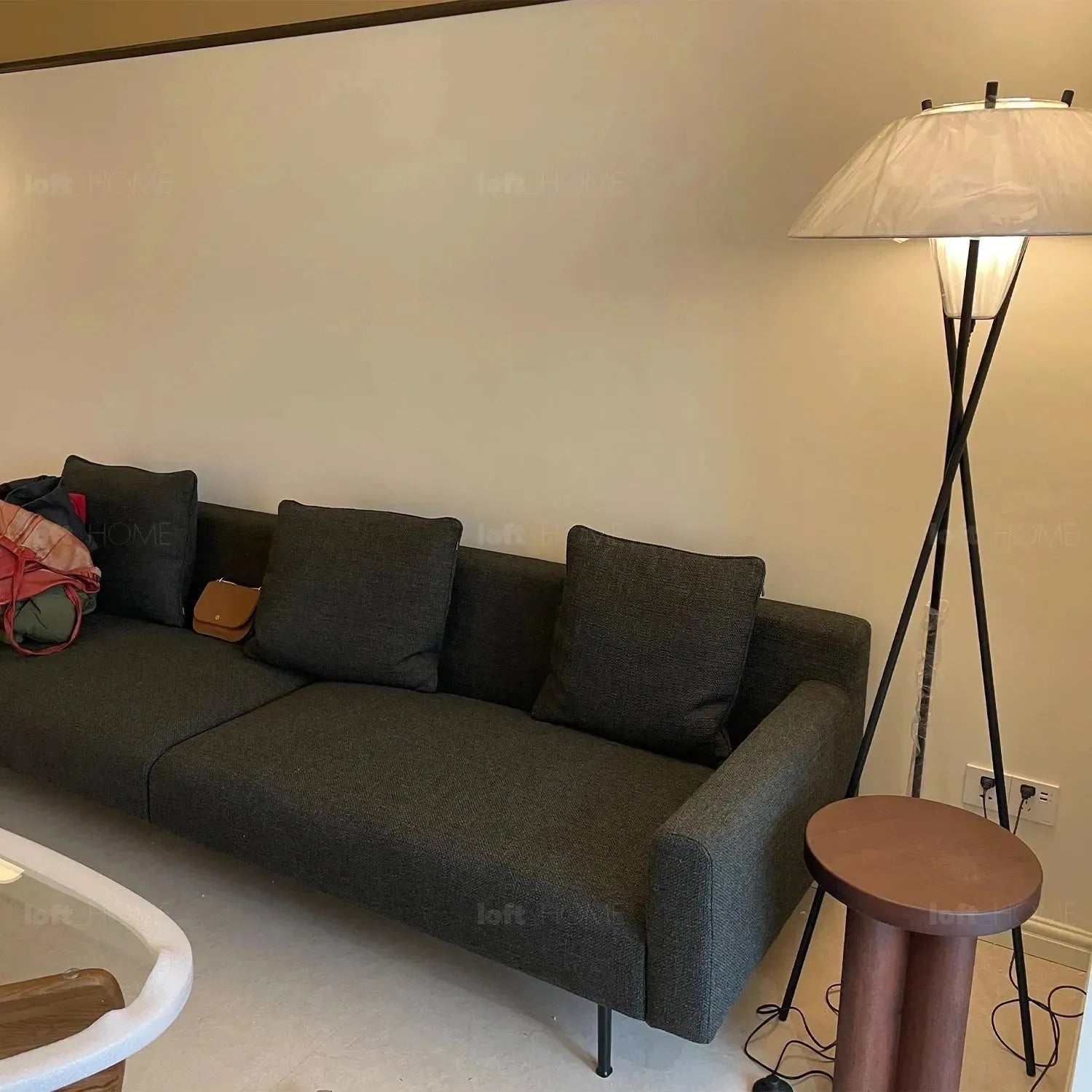 Minimalist Fabric 2 Seater Sofa ANN