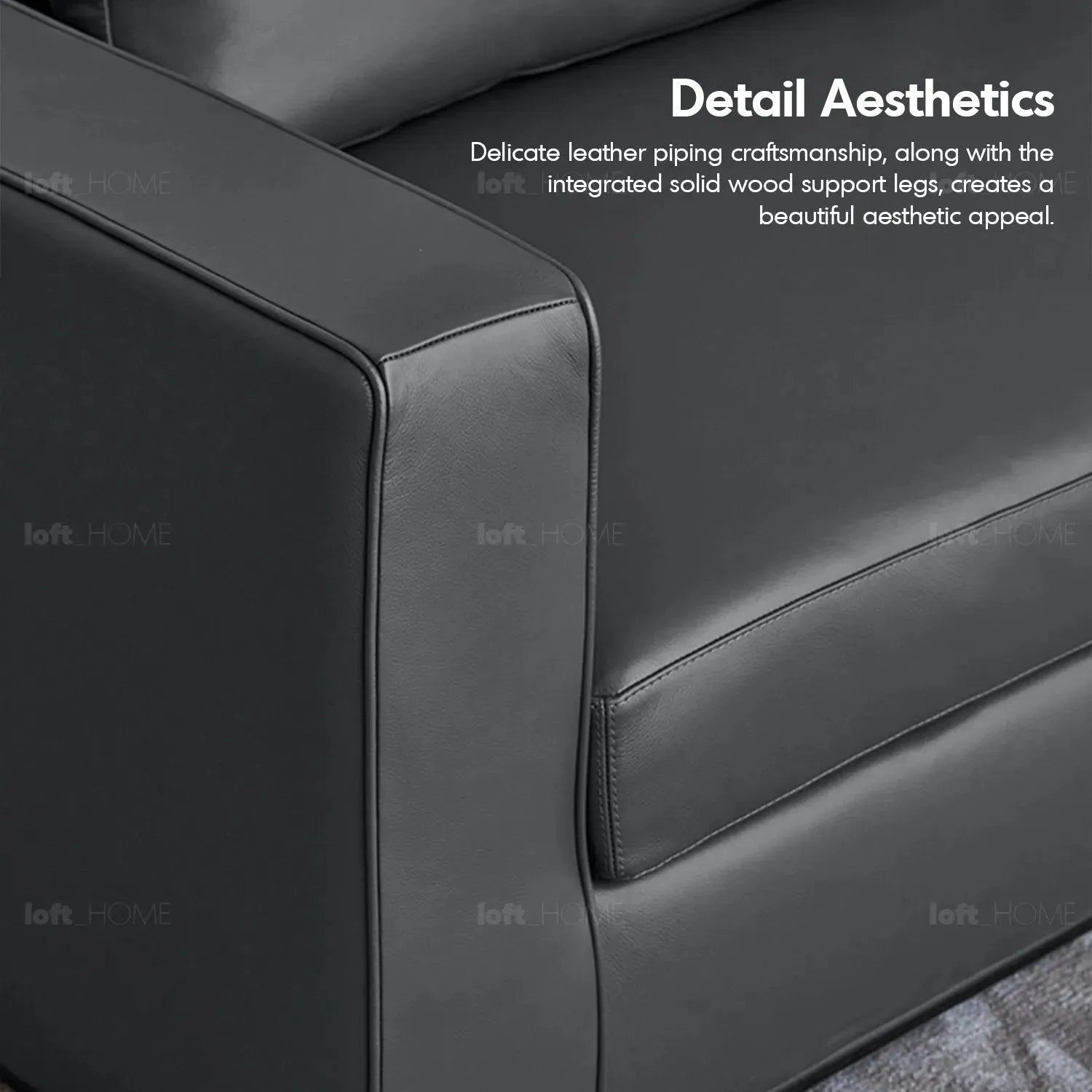 Minimalist Fabric 3 Seater Sofa COMO