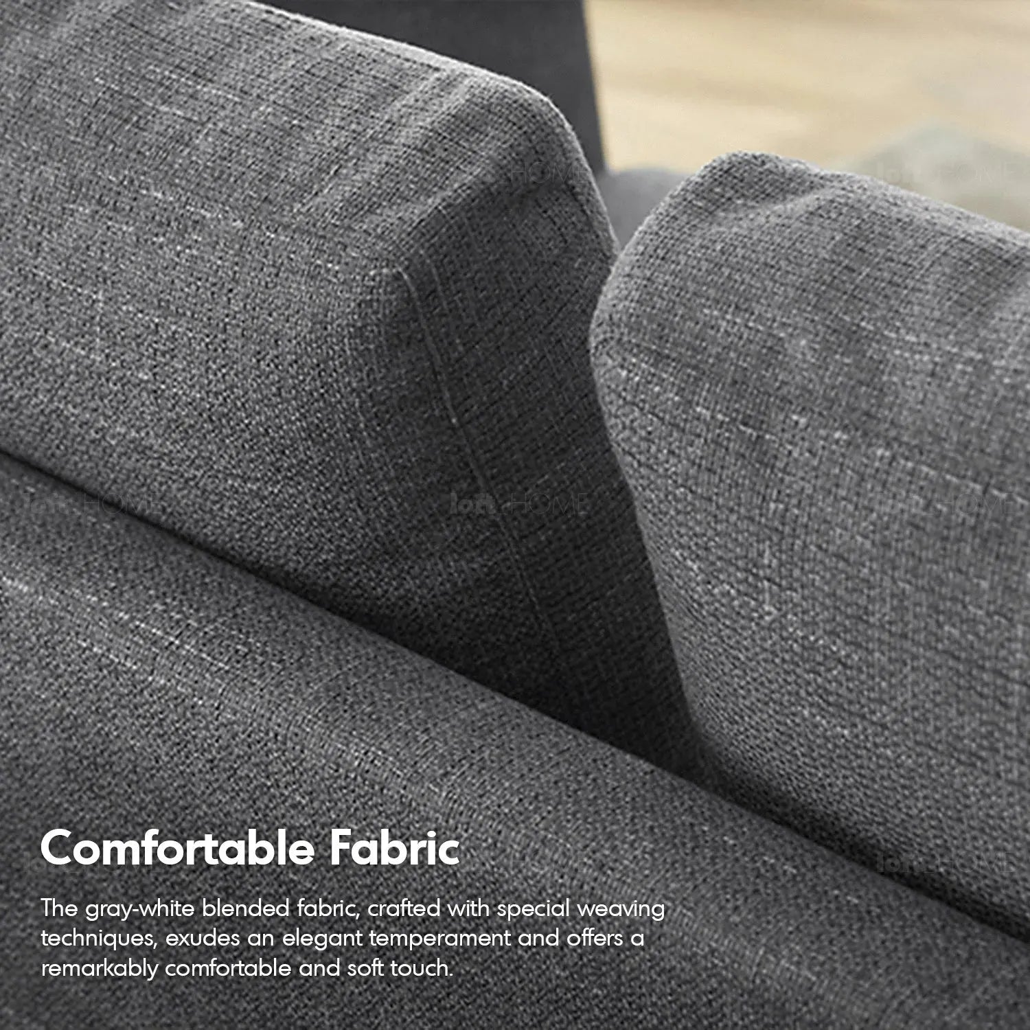 Minimalist Fabric 3 Seater Sofa GRACE