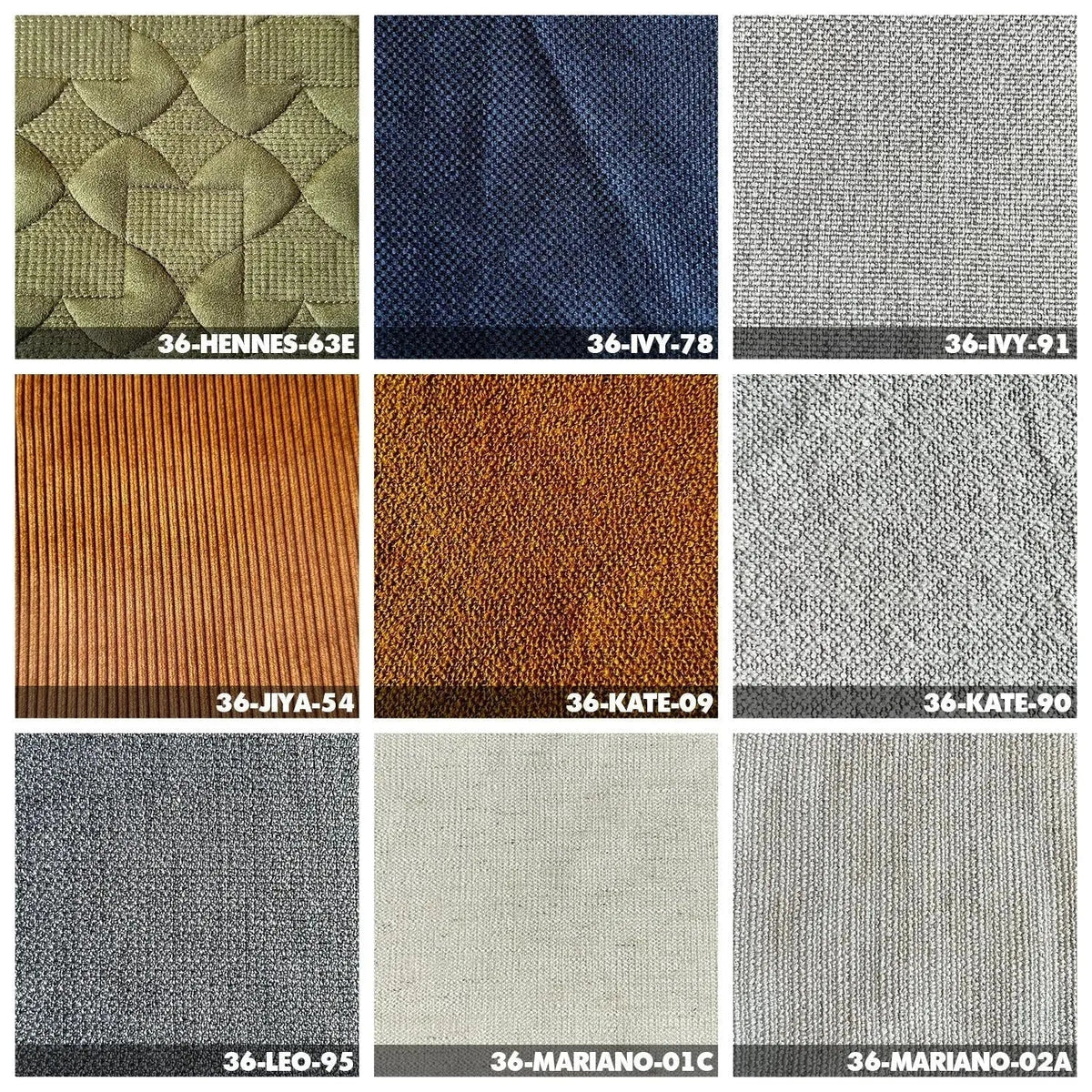 Minimalist Fabric 3 Seater Sofa HEB