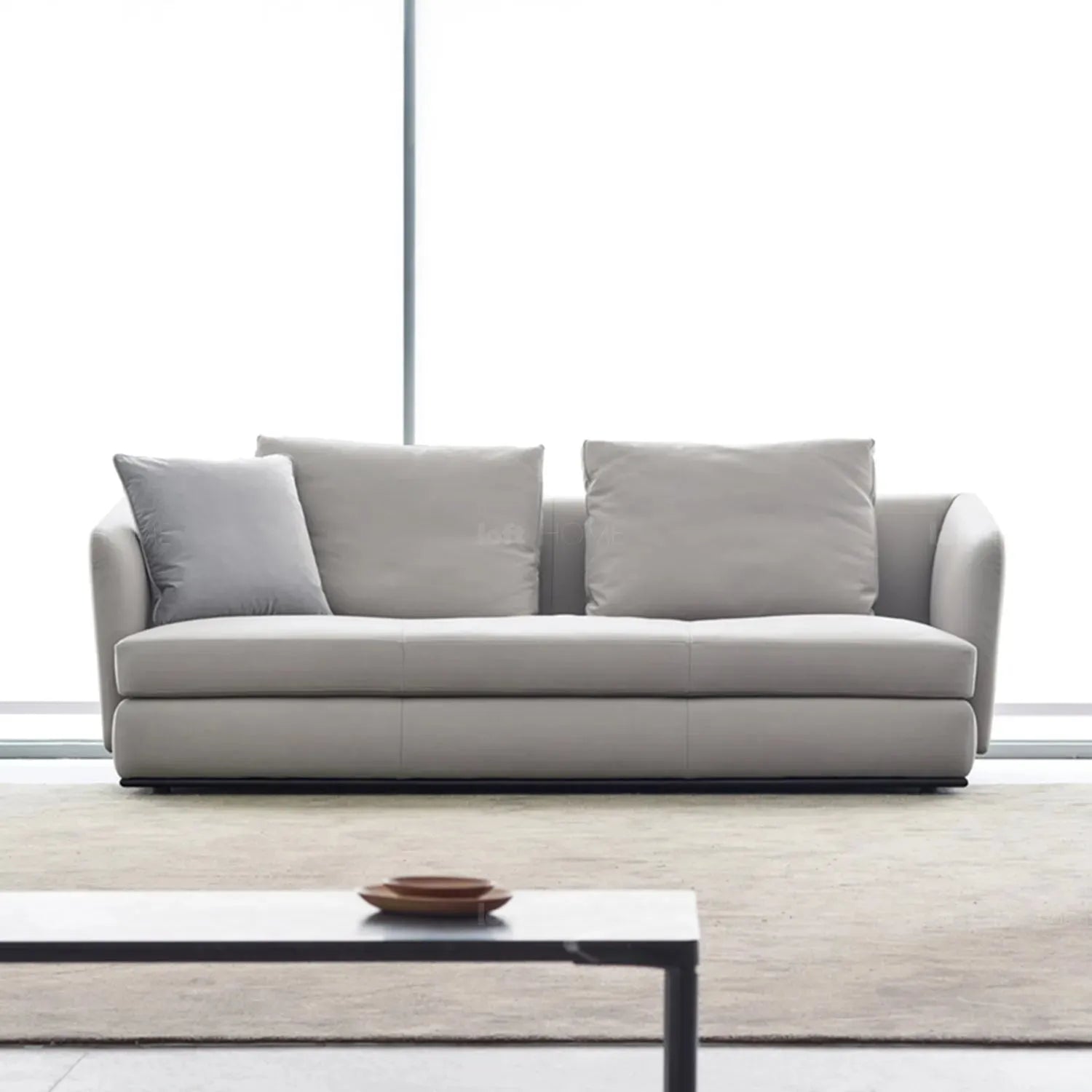 Minimalist Fabric 3 Seater Sofa MLINI