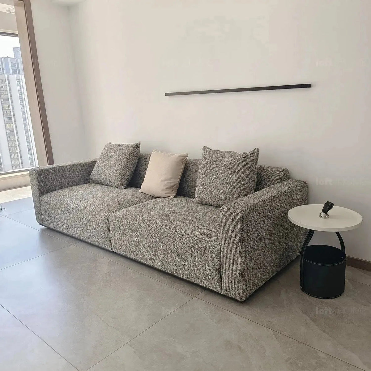 Minimalist Fabric 3 Seater Sofa NEMO