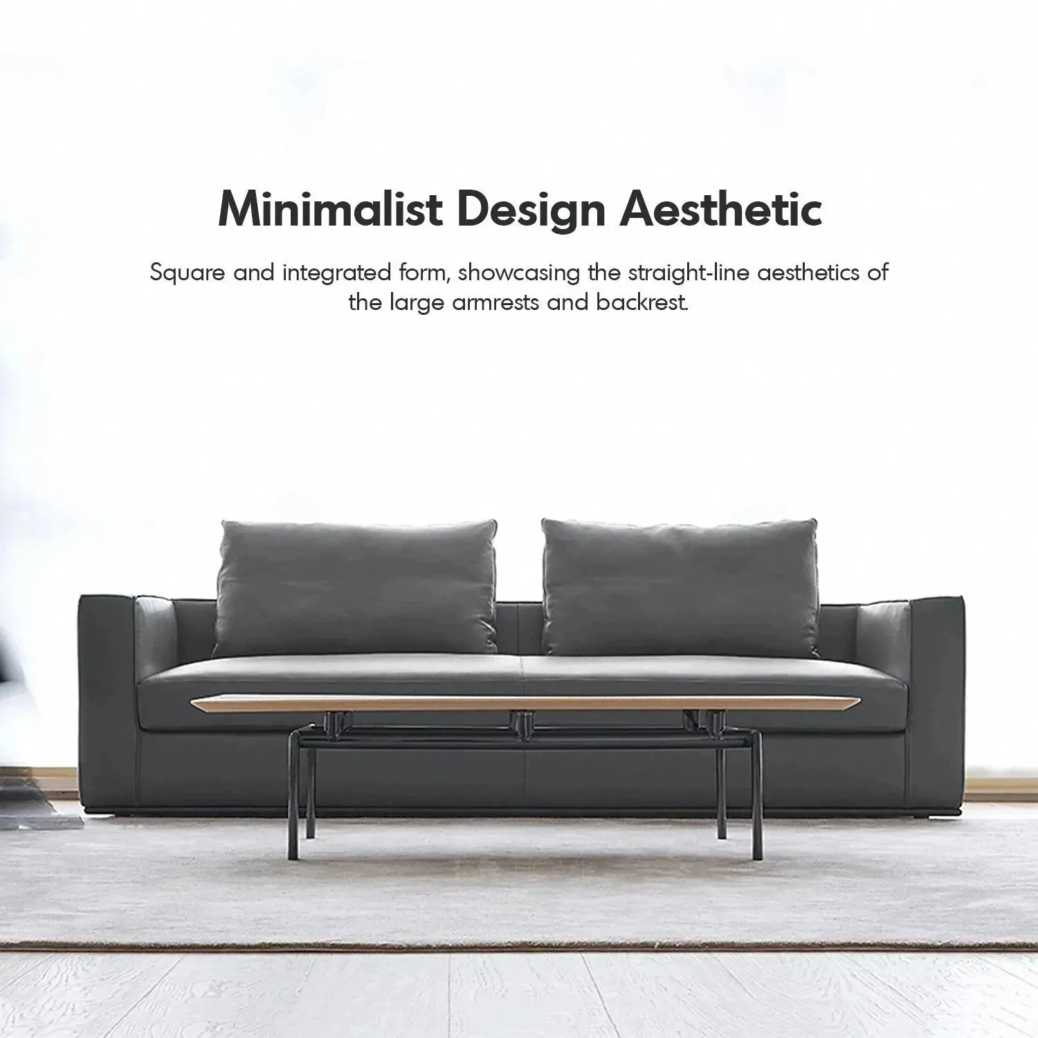Minimalist Fabric 3.5 Seater Sofa COMO