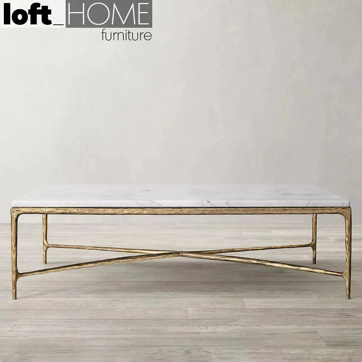 Minimalist Marble Coffee Table THADDEUS SQUARE