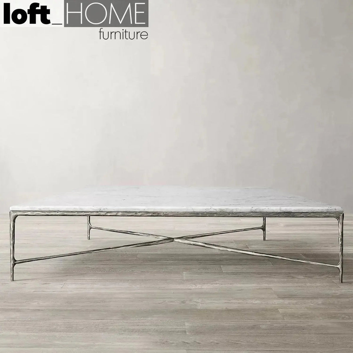 Minimalist Marble Coffee Table THADDEUS SQUARE