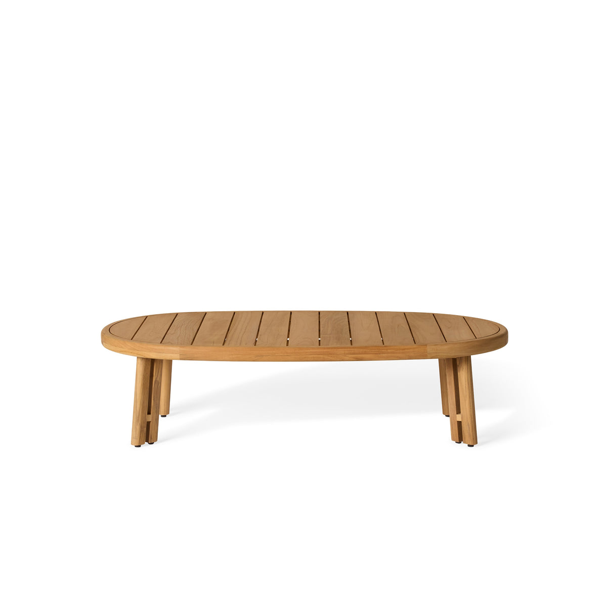 Ojai Teak Coffee Table, front view
