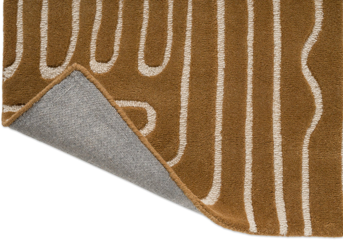 Brink and Campman Hollow Tan Multi Area Rug by Harlequin