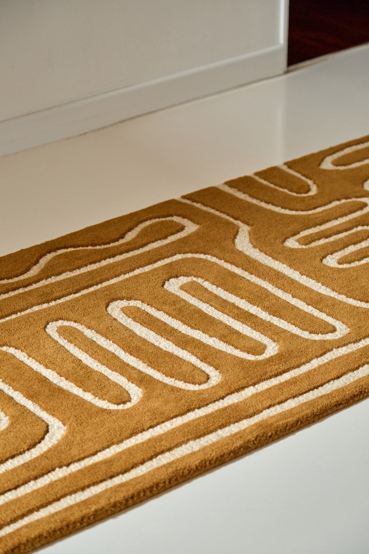 Brink and Campman Hollow Tan Multi Area Rug by Harlequin