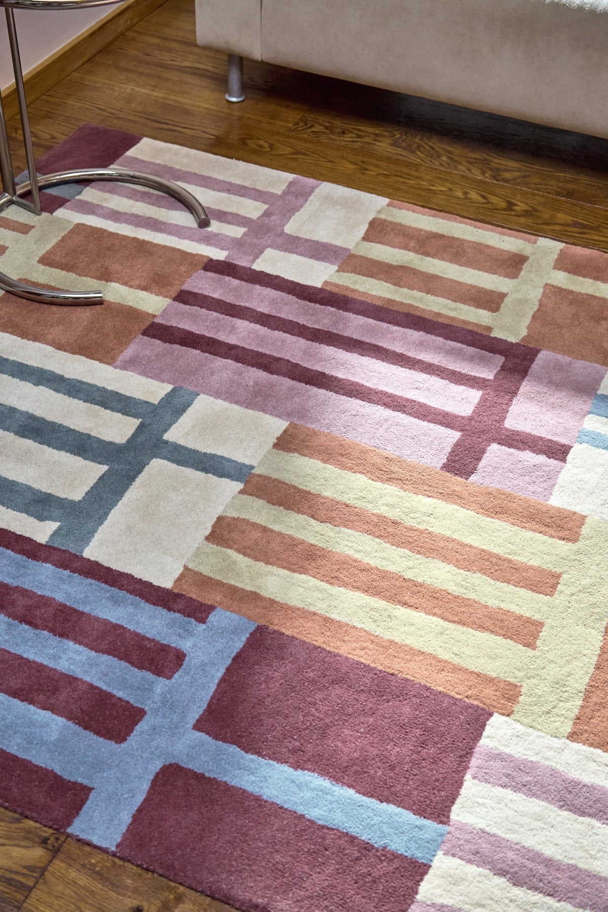 Brink and Campman Monolith Cinnabar/Amber Multi Area Rug by Harlequin