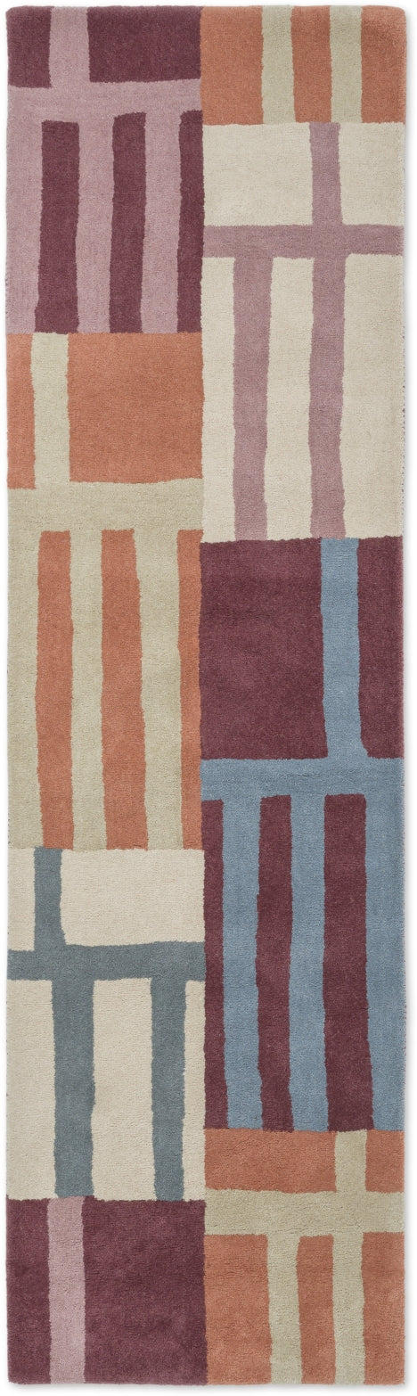 Brink and Campman Monolith Cinnabar/Amber Multi Area Rug by Harlequin