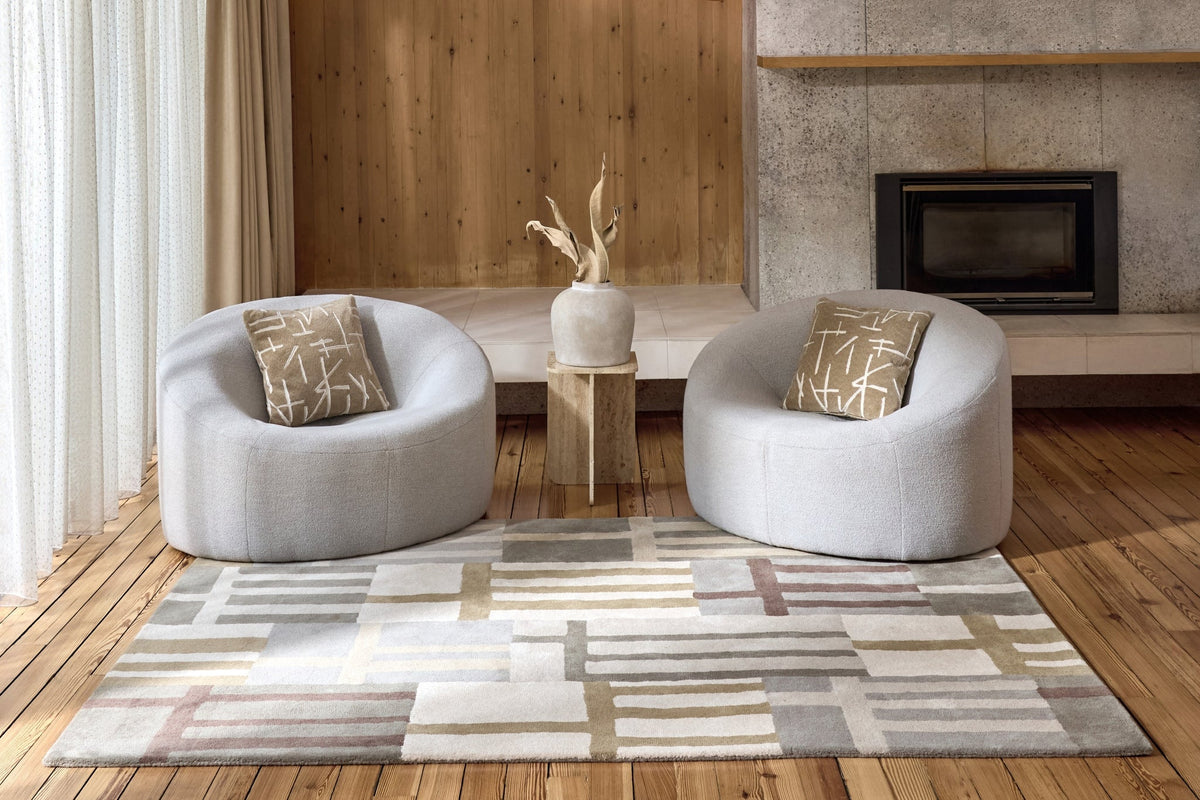 Brink and Campman Monolith Sandstone Multi Area Rug by Harlequin