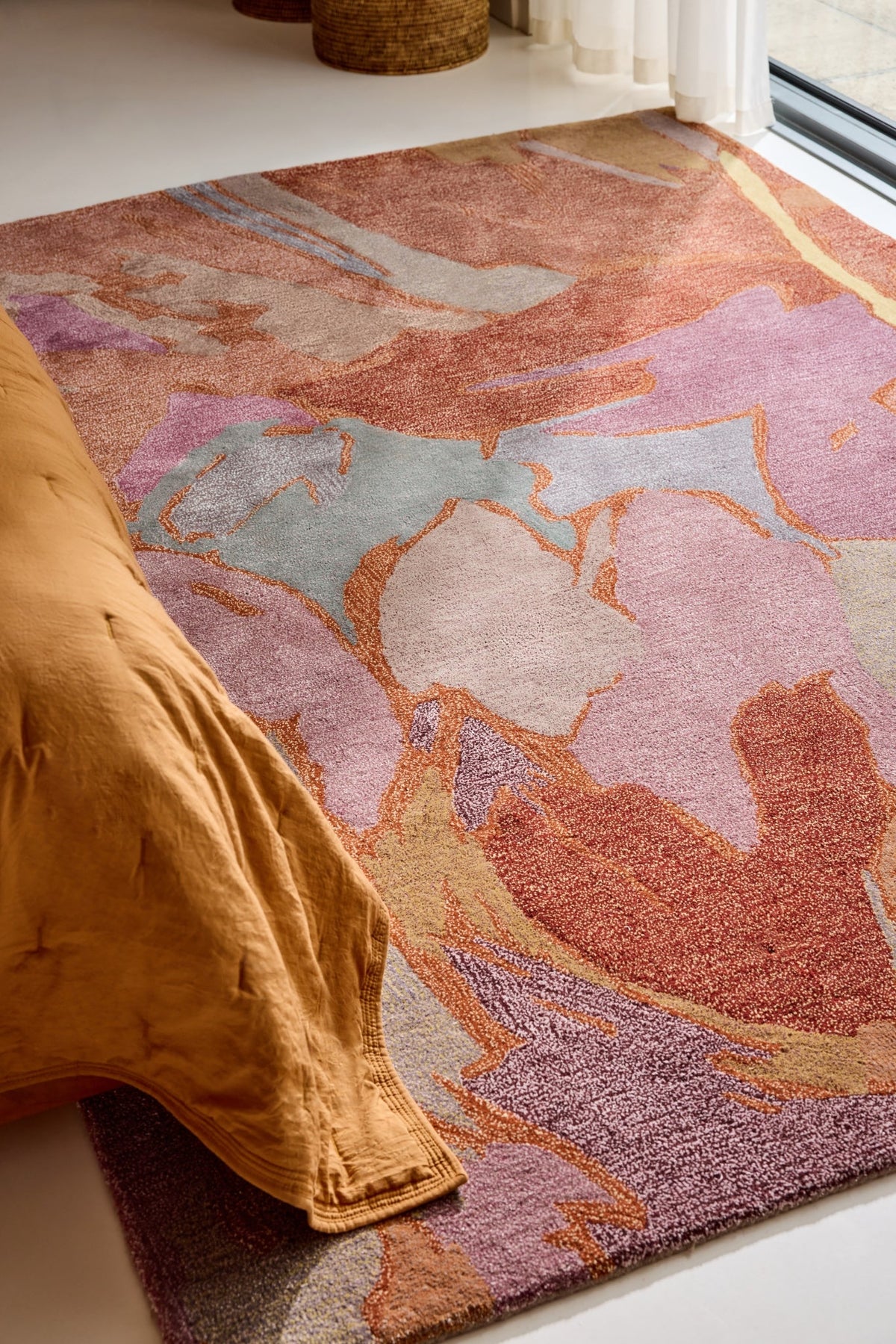 Brink and Campman Saltillo Rosewood Multi Area Rug by Harlequin