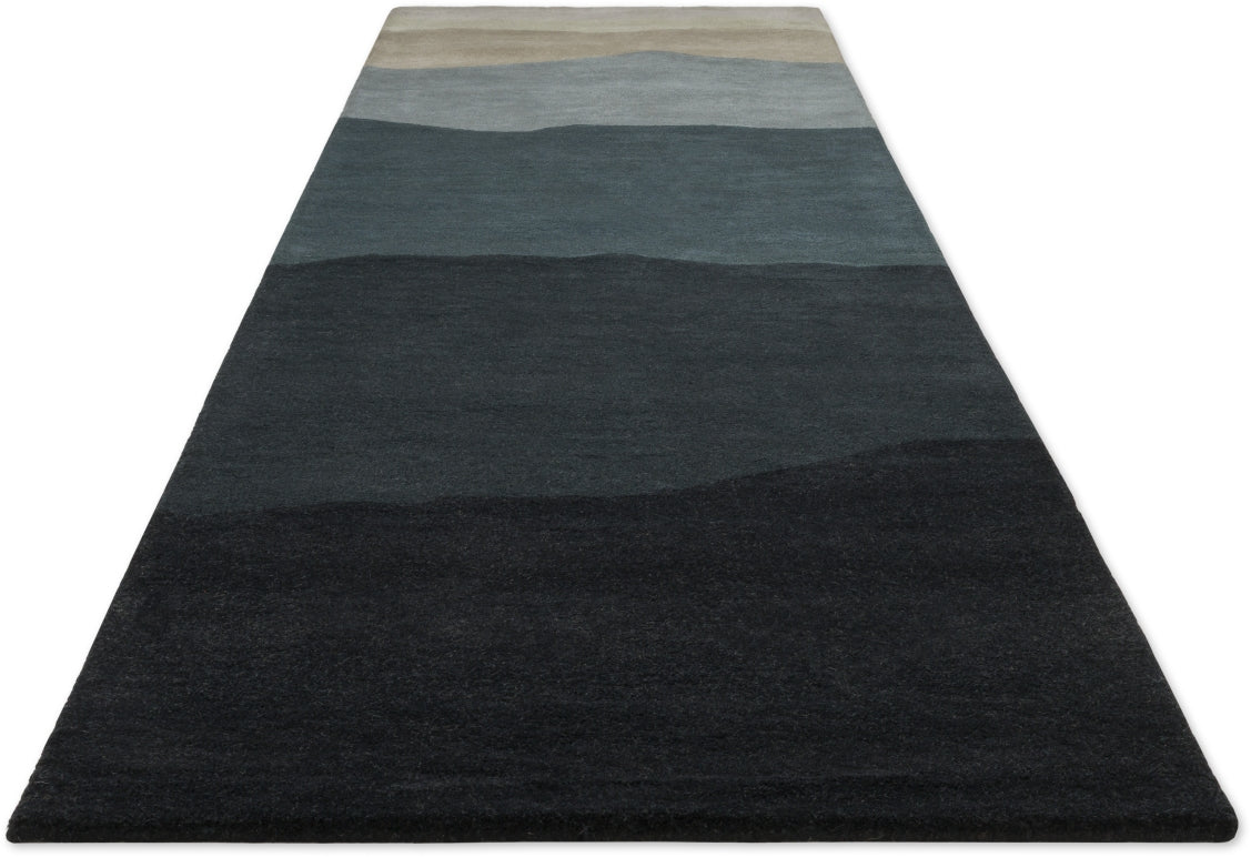 Brink and Campman Sedimetary Sedimentary Midnight Multi Area Rug by Harlequin