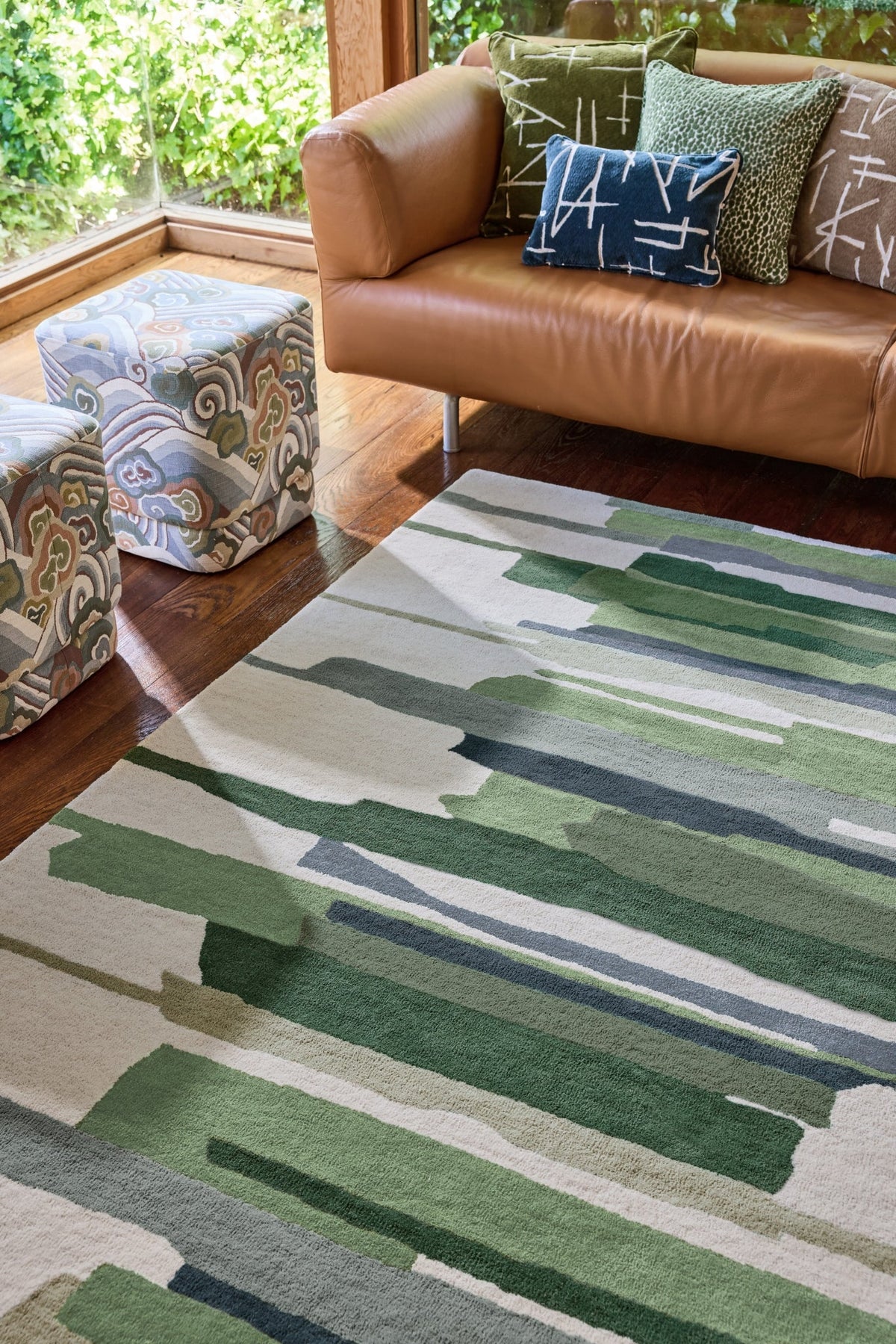 Brink and Campman Zeal Forest Multi Area Rug by Harlequin