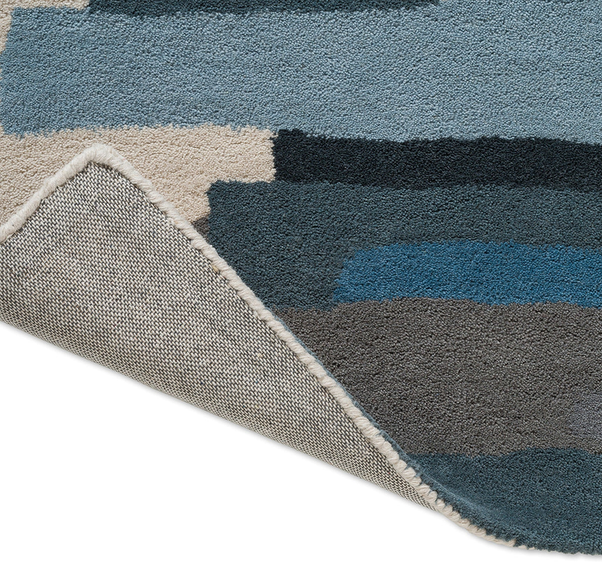 Brink and Campman Zeal Indigo Multi Area Rug by Harlequin