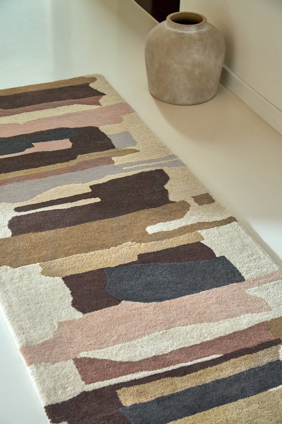 Brink and Campman Zeal Taupe Multi Area Rug by Harlequin