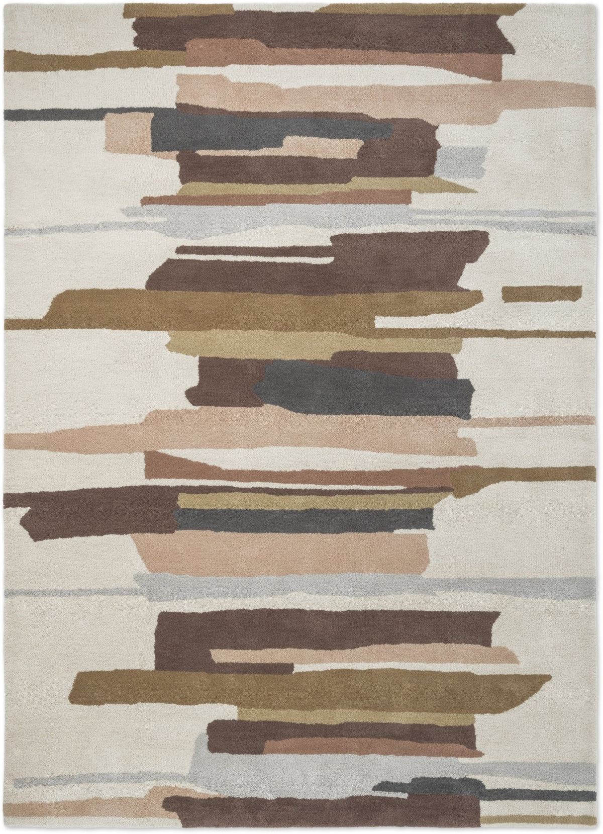 Brink and Campman Zeal Taupe Multi Area Rug by Harlequin