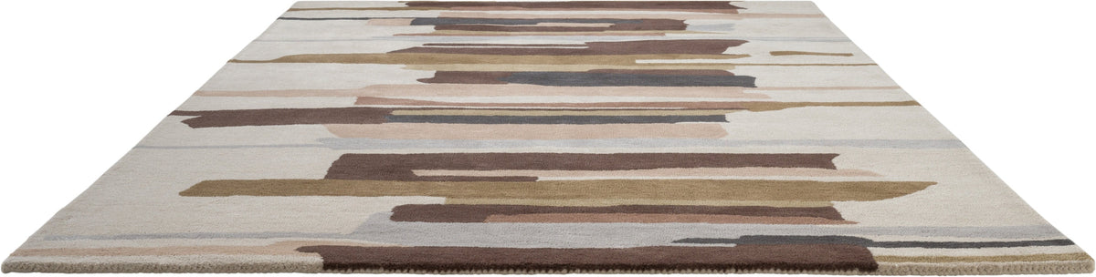 Brink and Campman Zeal Taupe Multi Area Rug by Harlequin