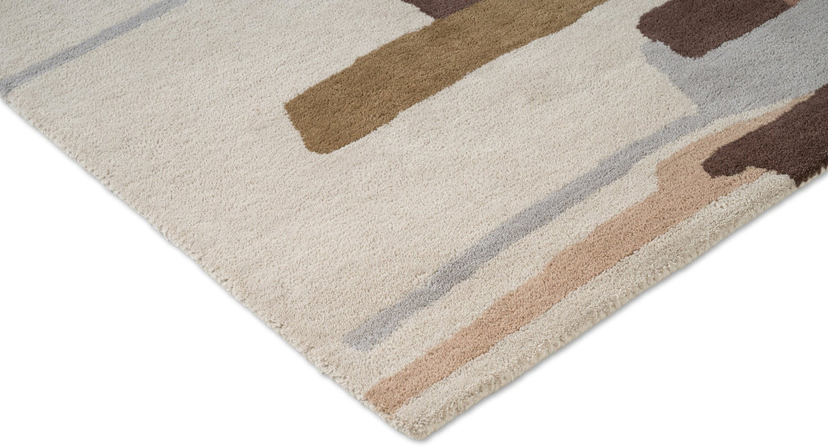 Brink and Campman Zeal Taupe Multi Area Rug by Harlequin