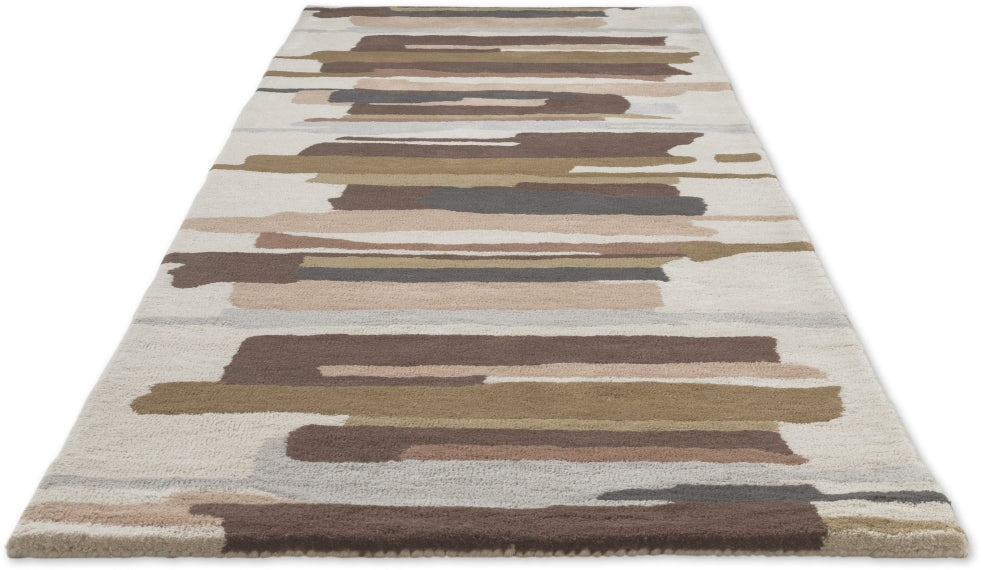 Brink and Campman Zeal Taupe Multi Area Rug by Harlequin