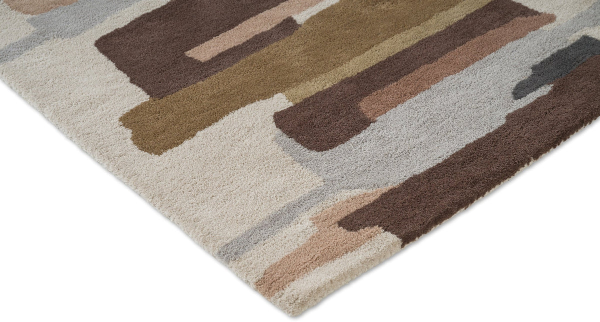 Brink and Campman Zeal Taupe Multi Area Rug by Harlequin