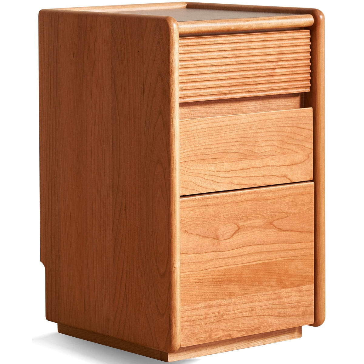 Scandinavian Cherry Wood Side Table AURIA