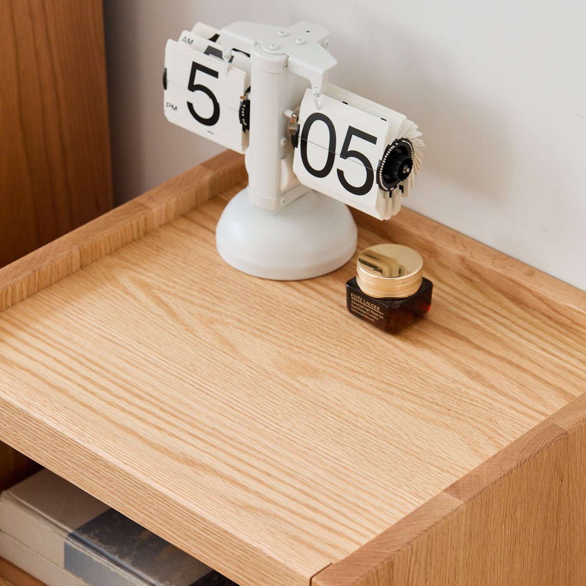 Scandinavian Oak Wood Side Table SUGAR