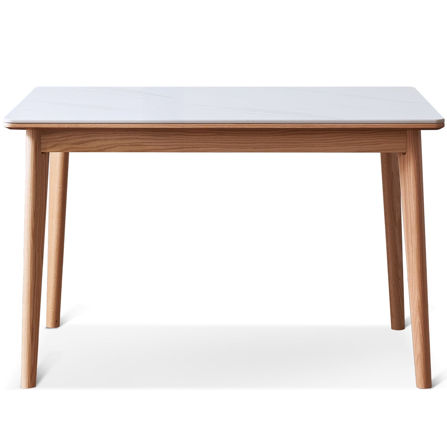 Scandinavian Sintered Stone Oak Wood Dining Table JADEN