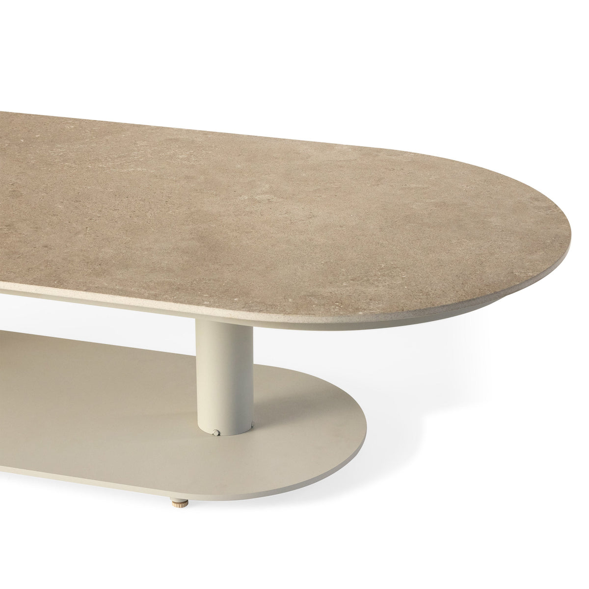 Silverado Dune Aluminum Coffee Table