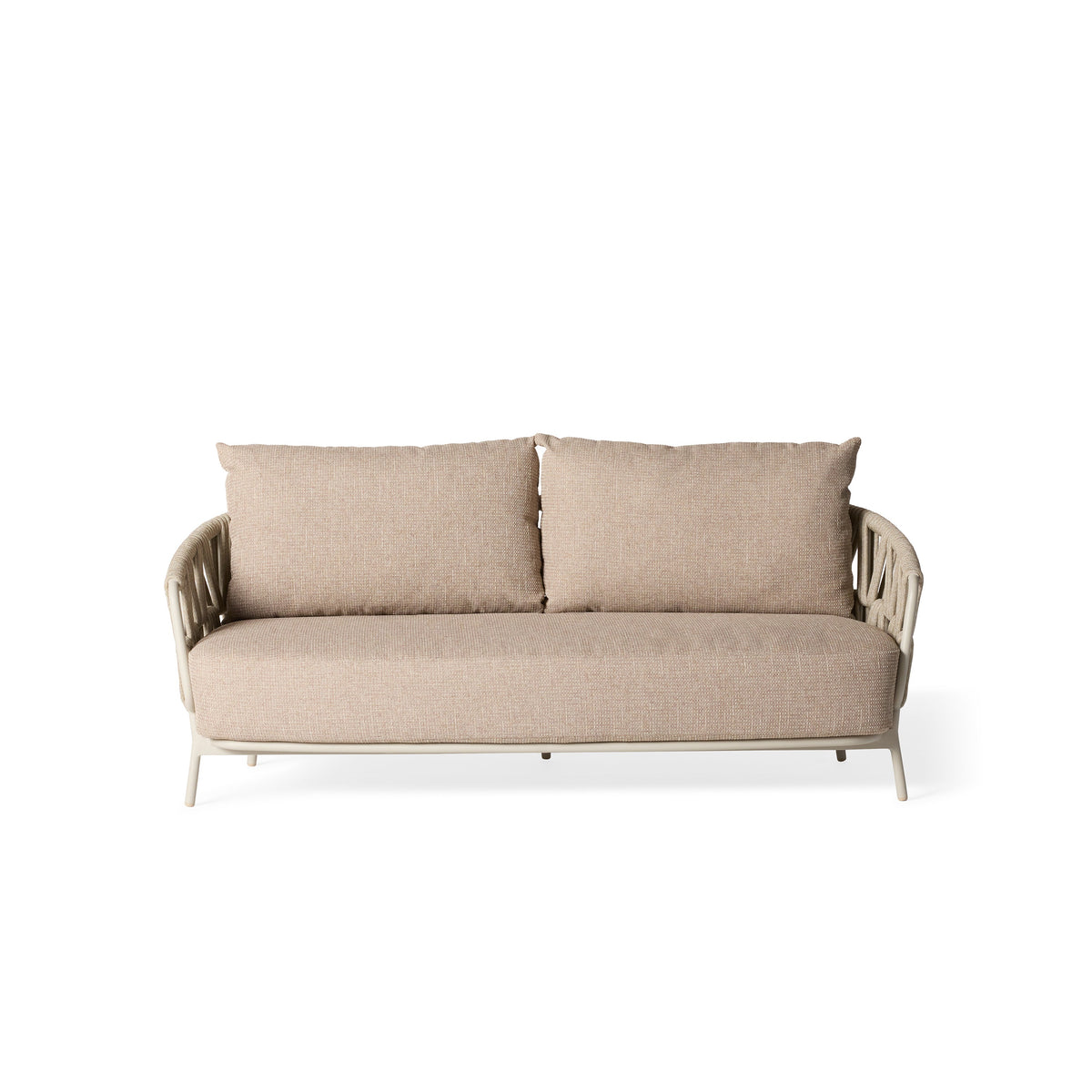 Silverado Dune Aluminum Loveseat