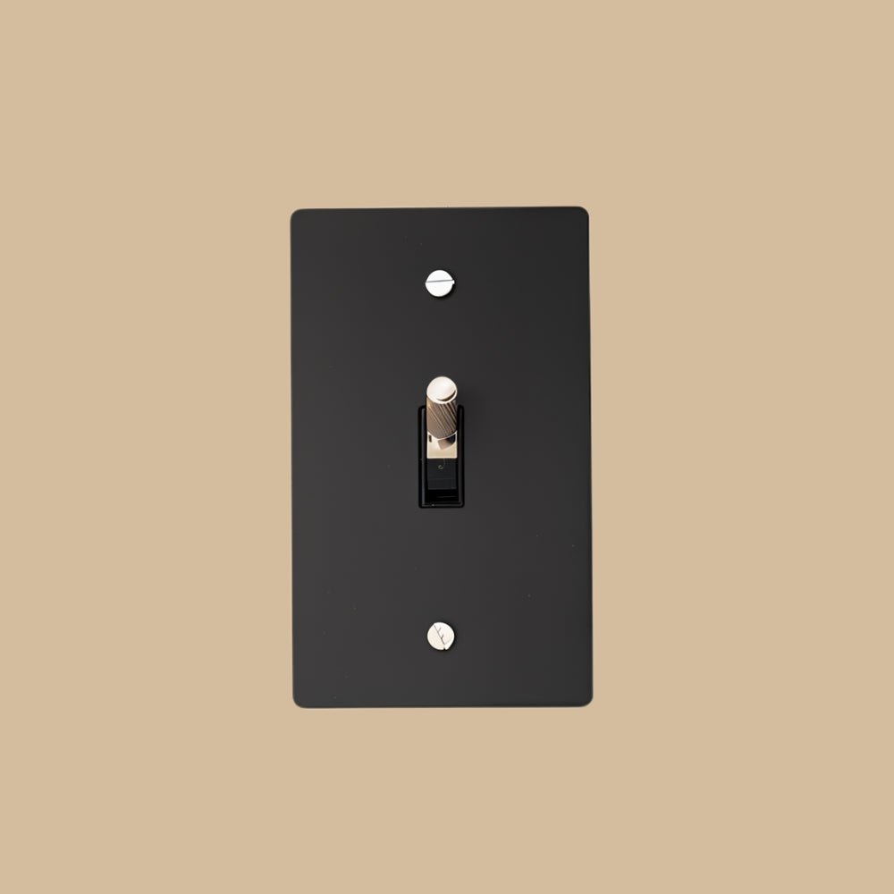 The Architectural Brass 4-Way Toggle Switch (1 to 5 Gang) - Open Box