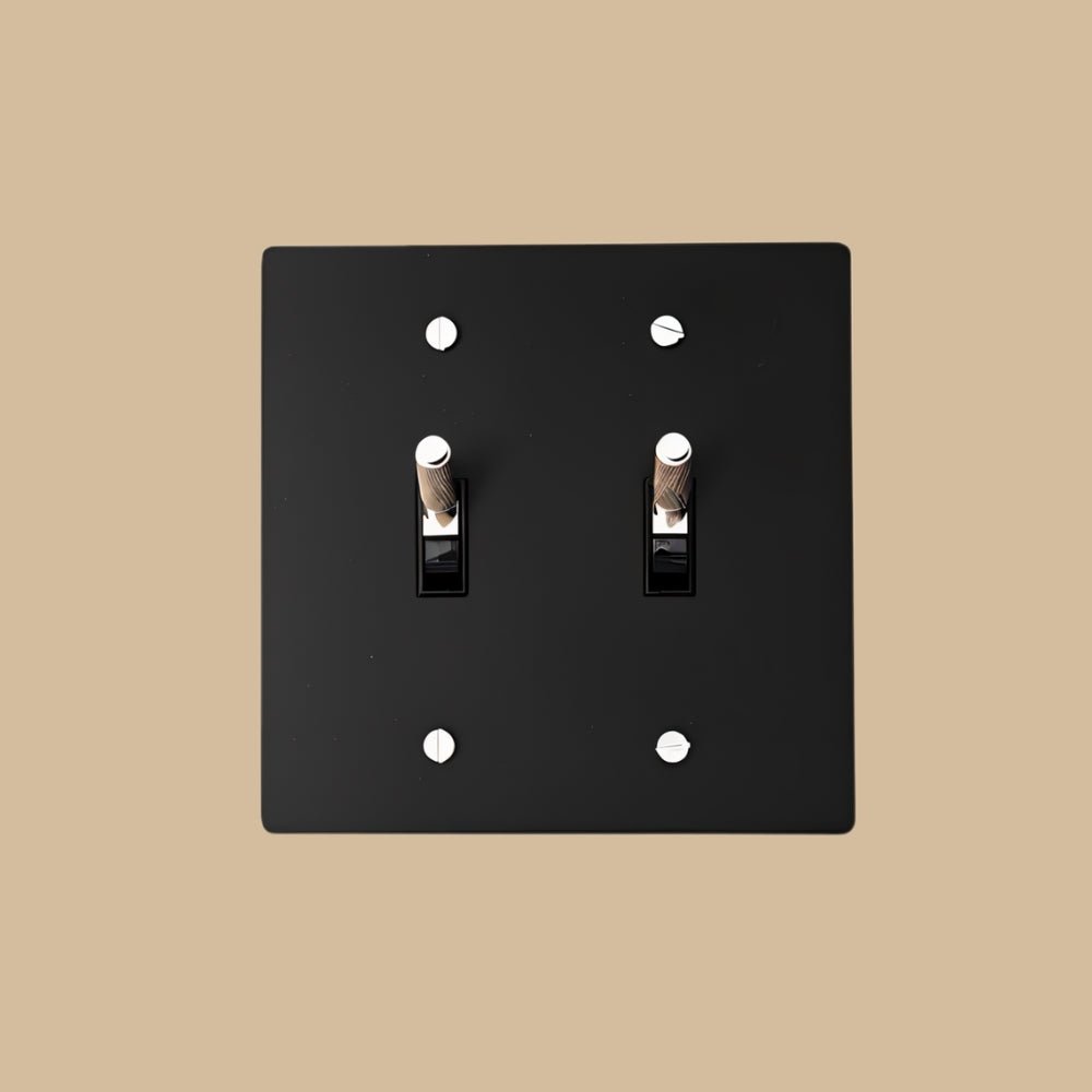 The Architectural Brass 4-Way Toggle Switch (1 to 5 Gang) - Open Box