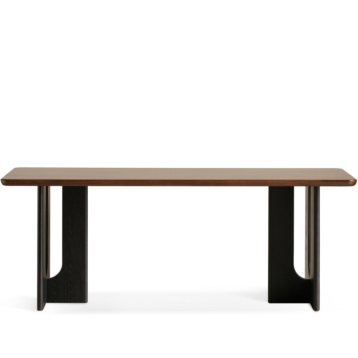 Japandi Walnut Wood Dining Table SAVOR